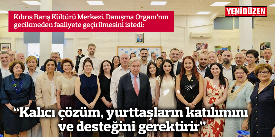 “Kalıcı çözüm, yurttaşların katılımını ve desteğini gerektirir”