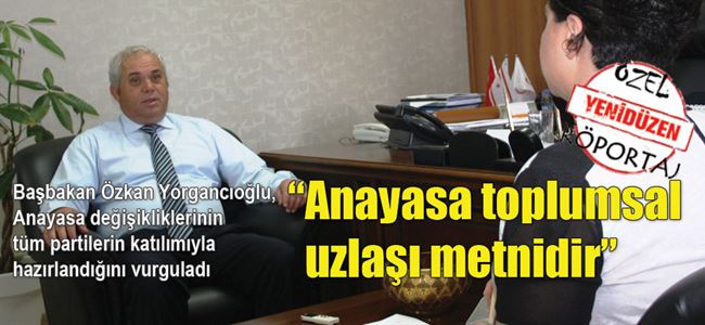 “Anayasa toplumsal uzlaşı metnidir”