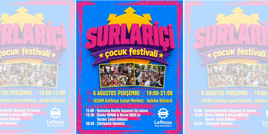 LTB Surlariçi Çocuk Festivali perşembe günü yapılıyor
