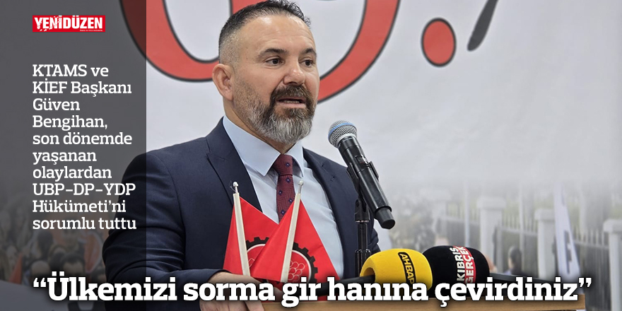 “Ülkemizi sorma gir hanına çevirdiniz”