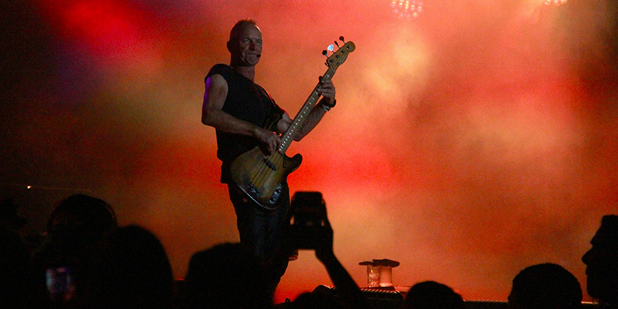 İngiliz sanatçı Sting, Limasol’da sahne aldı