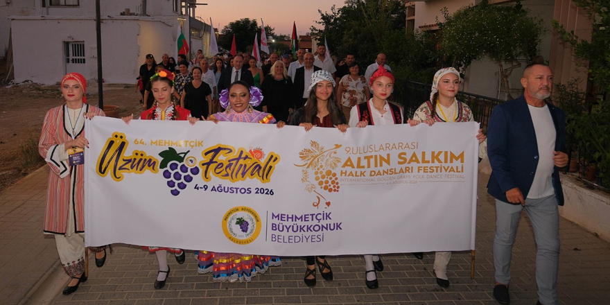 64. Geleneksel Mehmetçik Üzüm Festivali başladı