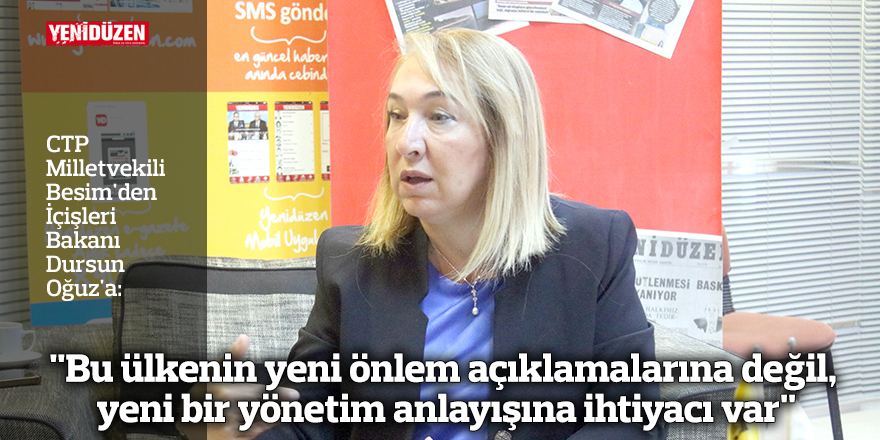 "Bu ülkenin yeni önlem açıklamalarına değil, yeni bir yönetim anlayışına ihtiyacı var"