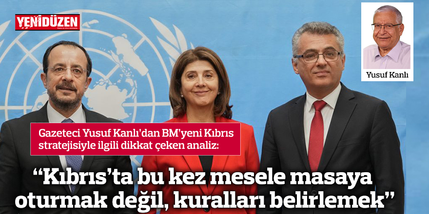 “Kıbrıs’ta bu kez mesele masaya oturmak değil, kuralları belirlemek”