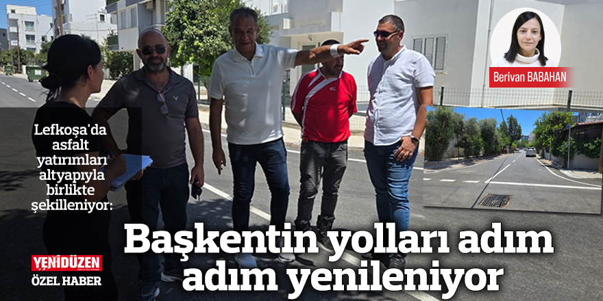 Başkentin yolları adım adım yenileniyor