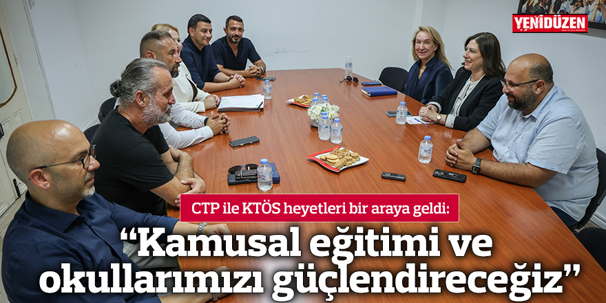 “Kamusal eğitimi ve okullarımızı güçlendireceğiz”