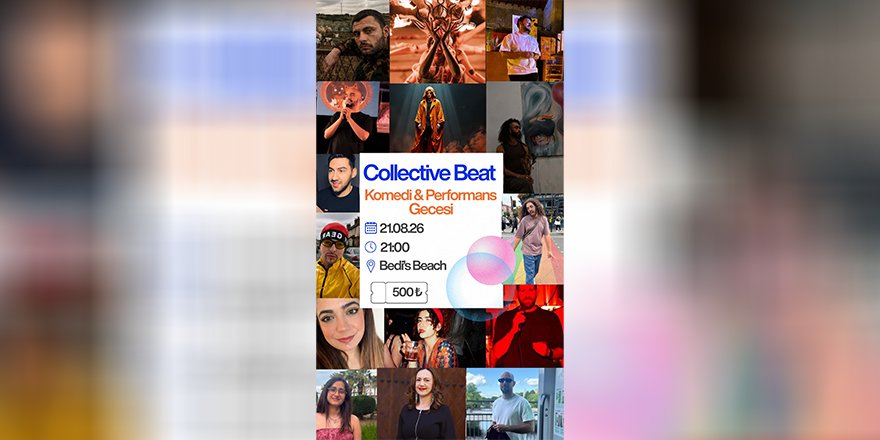 Komedi, müzik, dans ve sanat aynı gecede