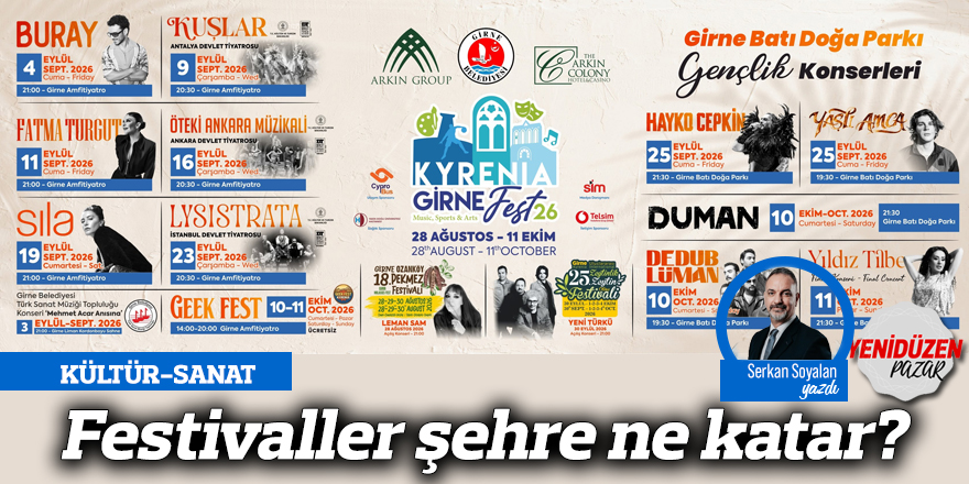 Festivaller şehre ne katar?