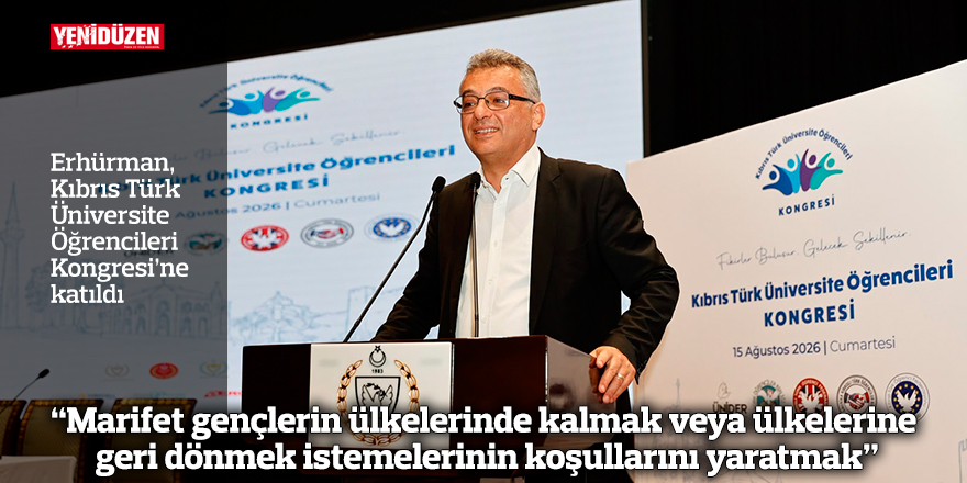 “Asıl marifet gençlerin ülkelerinde kalmak veya ülkelerine geri dönmek istemelerinin koşullarını yaratmak”