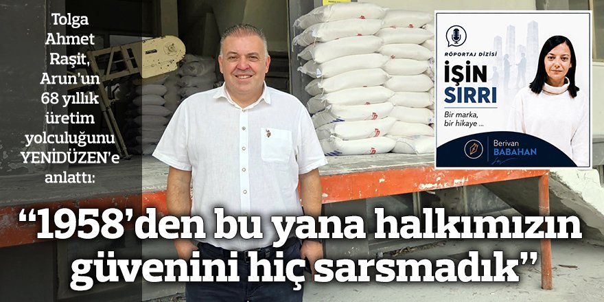 “1958’den bu yana halkımızın güvenini hiç sarsmadık”