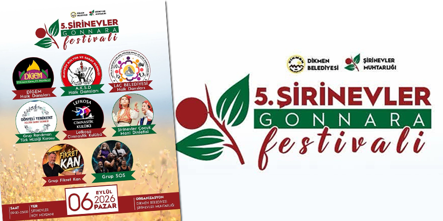 5. Şirinevler Gonnara Festivali 6 Eylül’de yapılacak