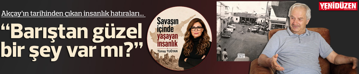 “Barıştan güzel bir şey var mı?”