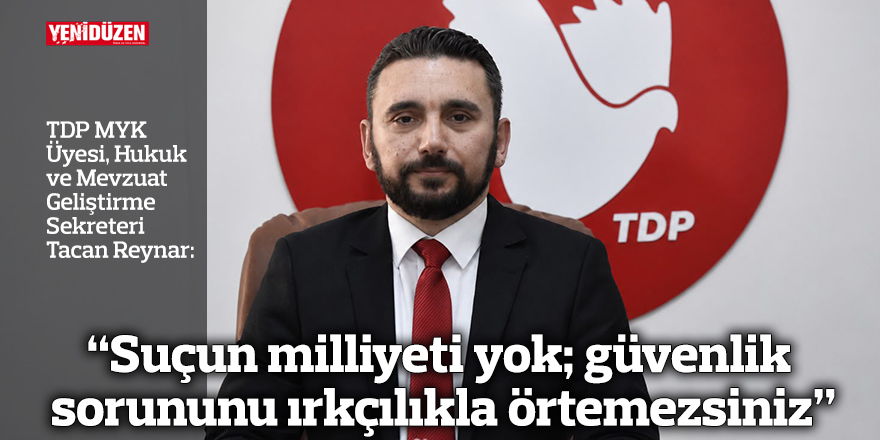 “Suçun milliyeti yok; güvenlik sorununu ırkçılıkla örtemezsiniz”