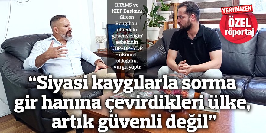 “Siyasi kaygılarla sorma gir hanına çevirdikleri ülke, artık güvenli değil”