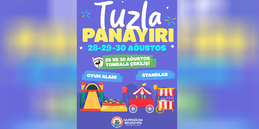 Tuzla Panayırı, 28-30 Ağustos tarihleri arasında düzenleniyor