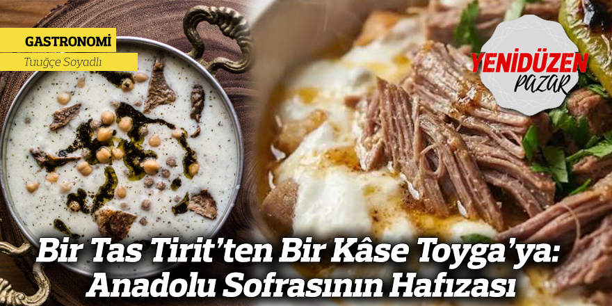 Bir Tas Tirit’ten Bir Kâse Toyga’ya: Anadolu Sofrasının Hafızası