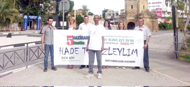 “Lets Do It” için yürüdü