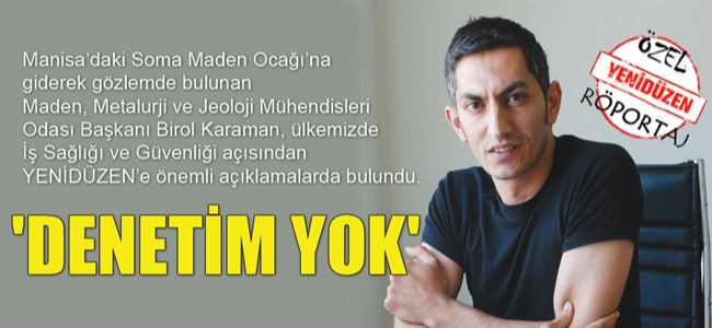 DENETİM YOK