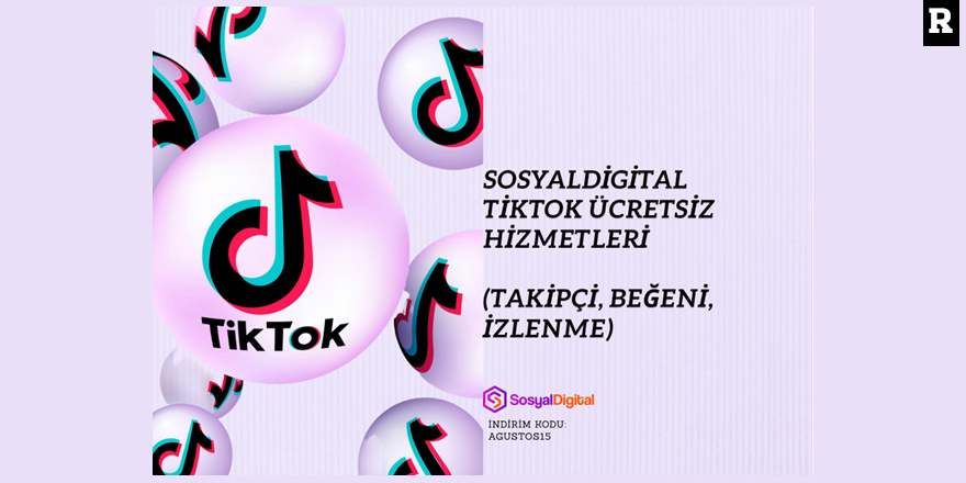 SosyalDigital TikTok Ücretsiz Hizmetleri (Takipçi, Beğeni, İzlenme)