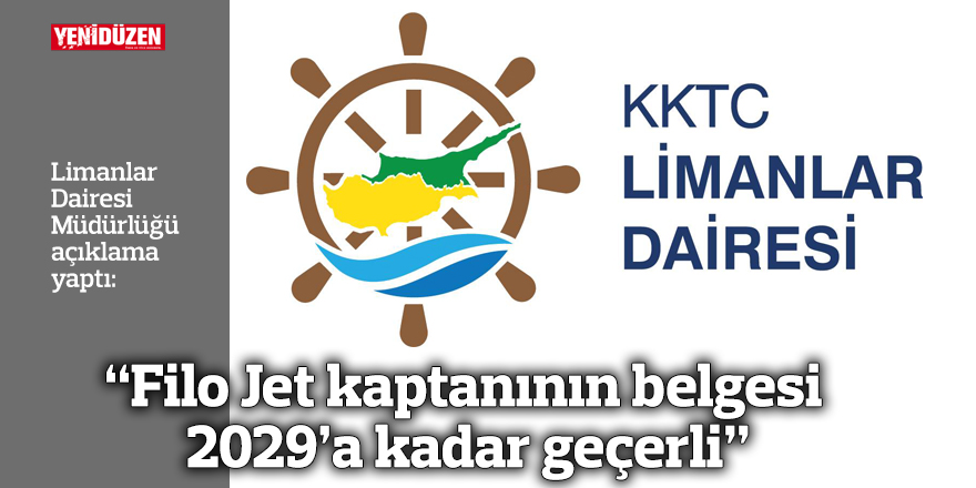 "Filo Jet kaptanının belgesi 2029’a kadar geçerli"