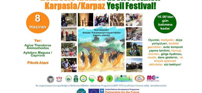 Karpaz’da “Yeşil Festival” düzenleniyor