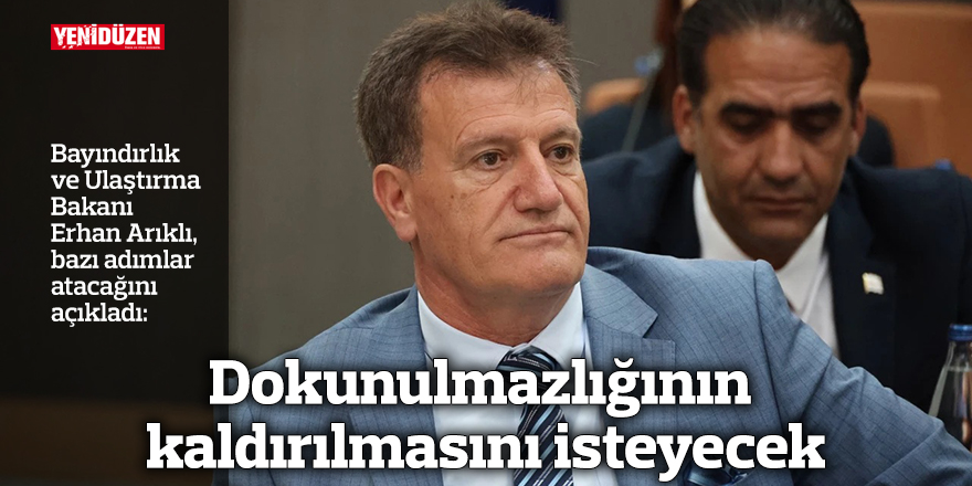 Arıklı dokunulmazlığının kaldırılmasını isteyecek