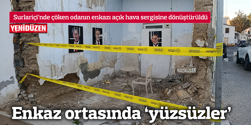 Enkaz ortasında ‘yüzsüzler’