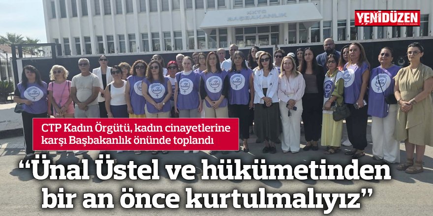 “Ünal Üstel ve hükümetinden bir an önce kurtulmalıyız”