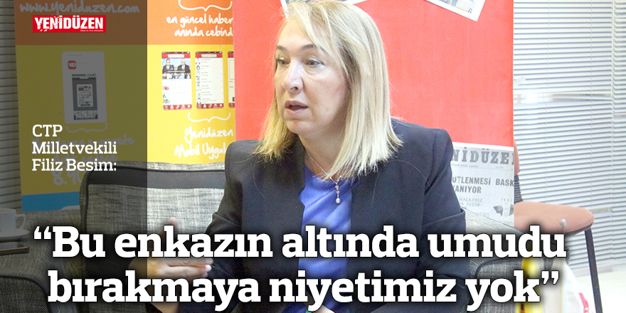 “Bu enkazın altında umudu bırakmaya niyetimiz yok”