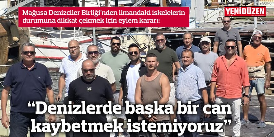 “Denizlerde başka bir can  kaybetmek istemiyoruz”