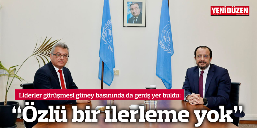 “Özlü bir ilerleme yok”