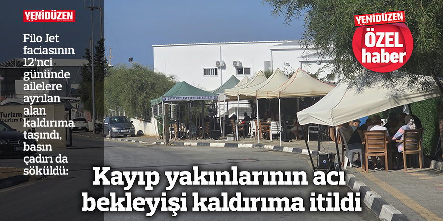 Kayıp yakınlarının bekleyişi kaldırımda sürüyor