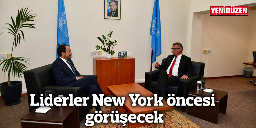 Liderler New York öncesi görüşecek