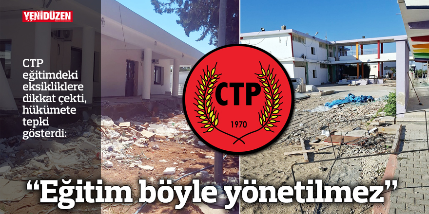 “Eğitim böyle yönetilmez”