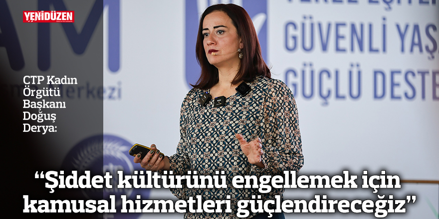 “Şiddet kültürünü engellemek için kamusal hizmetleri güçlendireceğiz”