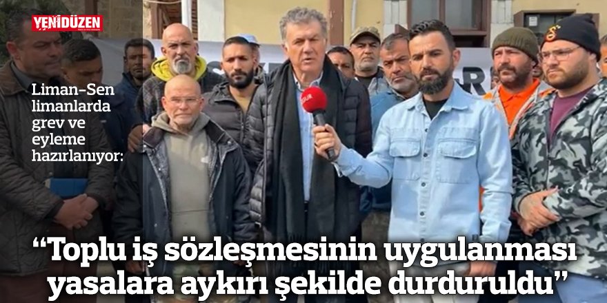 “Toplu iş sözleşmesinin uygulanması yasalara aykırı şekilde durduruldu”