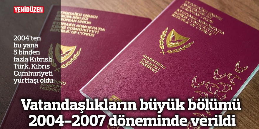 2004’ten bu yana 5 binden fazla Kıbrıslı Türk, Kıbrıs Cumhuriyeti yurttaşı oldu