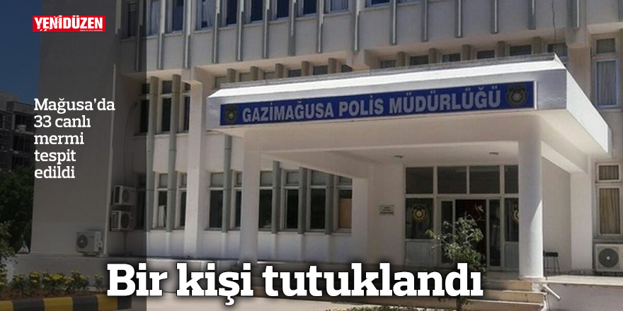 Mağusa’da 33 canlı mermi tespit edildi