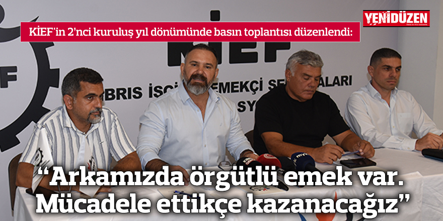 “Arkamızda örgütlü emek var. Mücadele ettikçe kazanacağız”