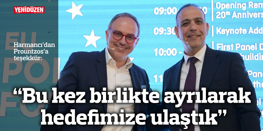 “Bu kez birlikte ayrılarak hedefimize ulaştık”