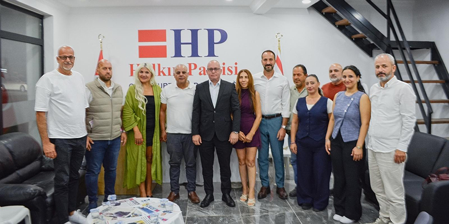 CTP Güzelyurt İlçesi, Halkın Partisi Güzelyurt İlçesi’ni ziyaret etti