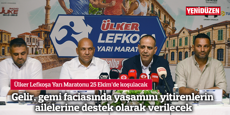 Ülker Lefkoşa Yarı Maratonu 25 Ekim’de koşulacak