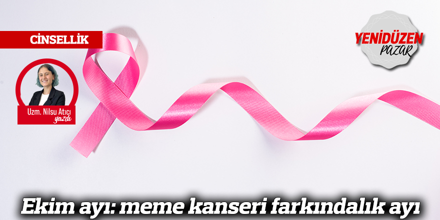 Ekim ayı: meme kanseri farkındalık ayı