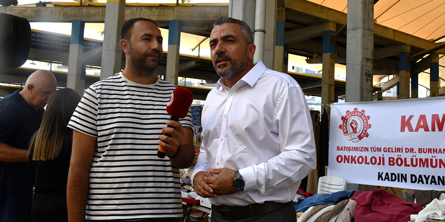 Kamu-İş kadın Dayanışma Komitesi’nin onkolojiye destek kermesi tamamlandı