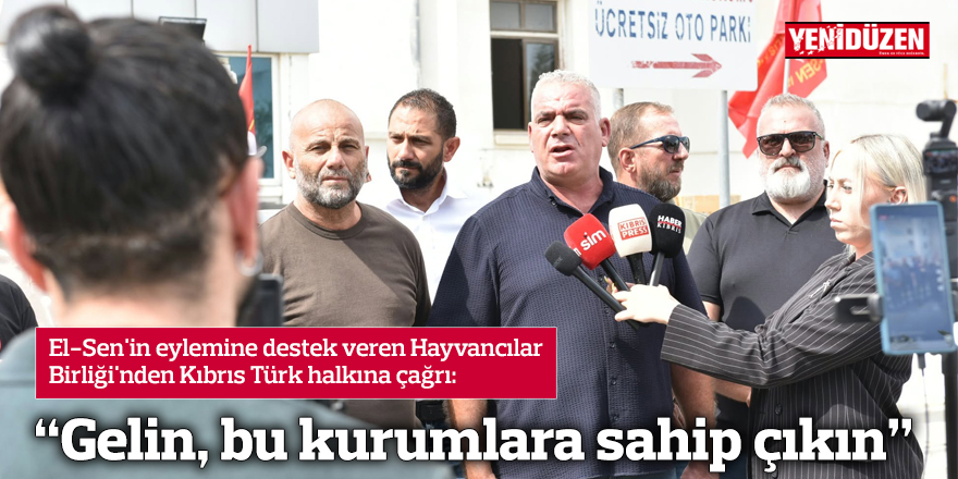 “Gelin, bu kurumlara sahip çıkın”