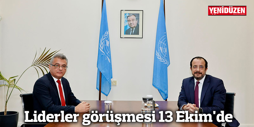 Liderler görüşmesi 13 Ekim'de