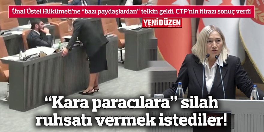 “Kara paracılara” silah ruhsatı vermek istediler!