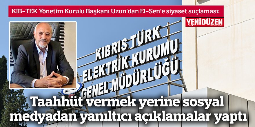 Taahhüt vermek yerine sosyal medyadan yanıltıcı açıklamalar yaptı