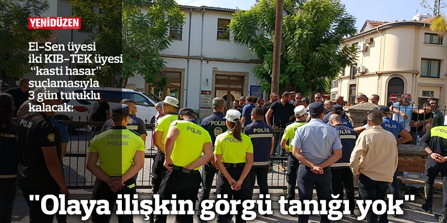 "Olaya ilişkin görgü tanığı yok"