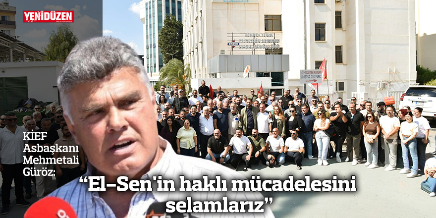 "El-Sen'in haklı mücadelesini selamlarız"